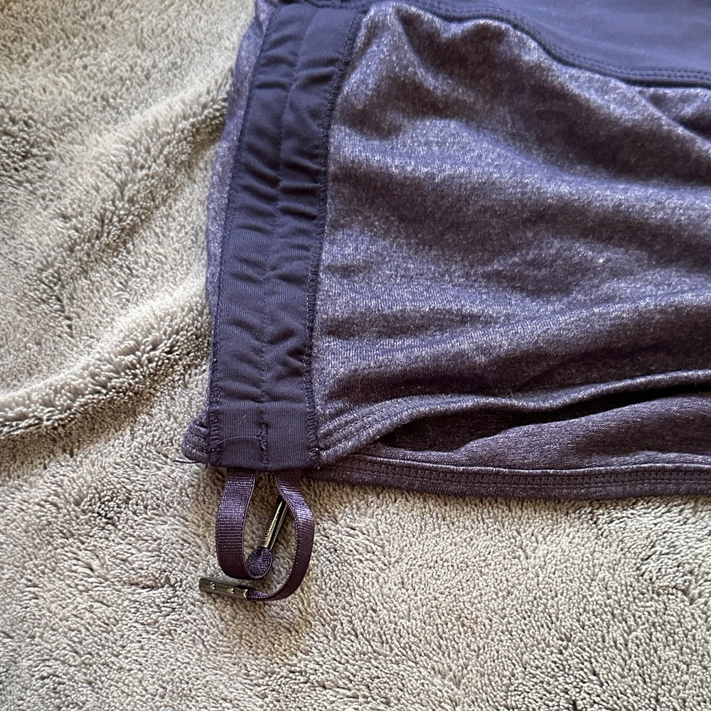 lululemon athletica Women's Black and Gray Athletic Shorts - Picture 3 of 3